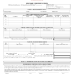 2021 Income Certificate Form Fillable Printable PDF Forms Handypdf