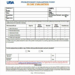 30 Day Performance Review Template Elegant 20 Employee Evaluation Forms