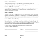 Employee Contract Form Wisconsin Free Download