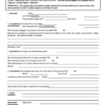 Fillable Supervisor S Report Of Employee Accident Printable Pdf Download