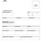 FREE 7 Employee Bio Data Forms In PDF MS Word