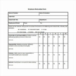Fresh Employee Evaluation Form Template Doc Templates Resume Employee