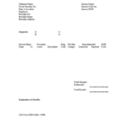 Les Form Sdf 6 Explanation Of Benefits Florida Department Of