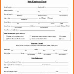 New Hire Form Template Elegant New Hire Forms Template Sampletemplatess