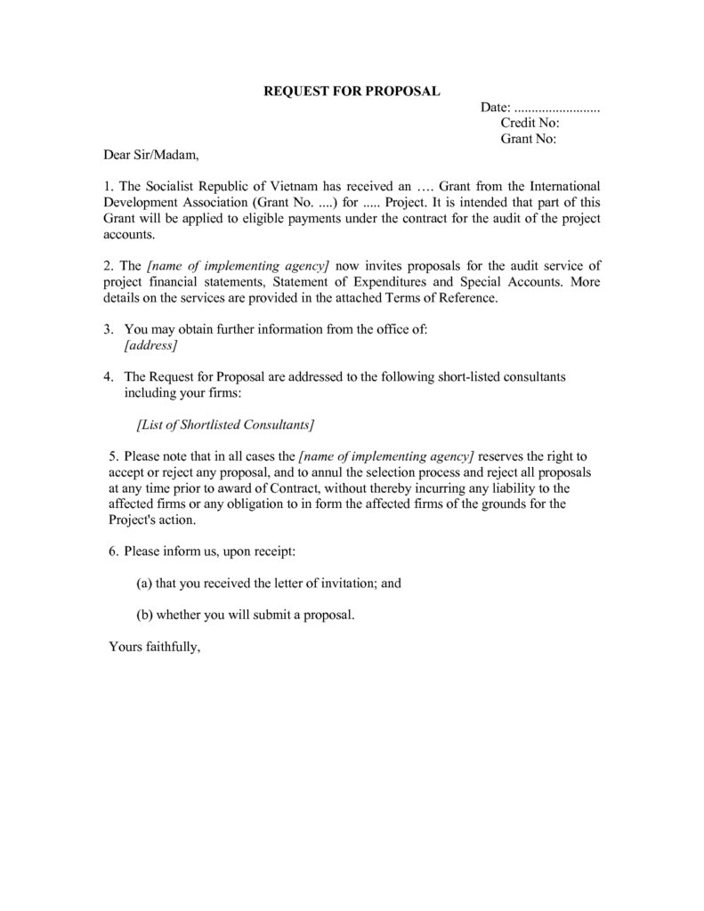 Sample Proposal Letter To A Client Letter Sample Proposal Letter 