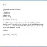 Sample Request Letter For Meeting Appointment With Boss