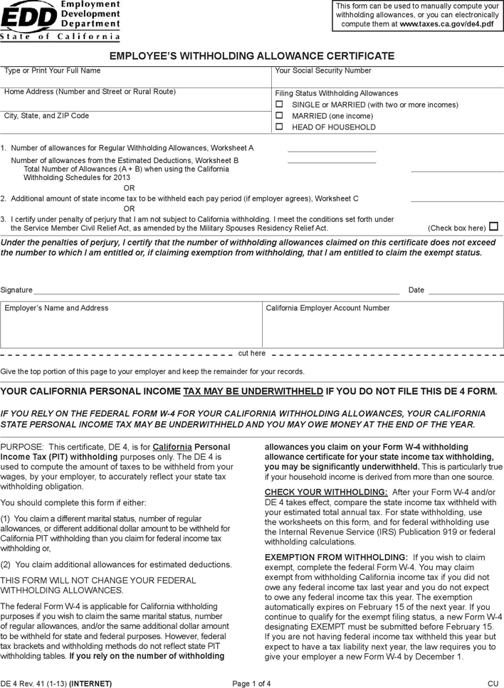 State Tax Withholding Forms Template Free Download Speedy Template State Tax Withholding Forms Template Free Download Speedy Template