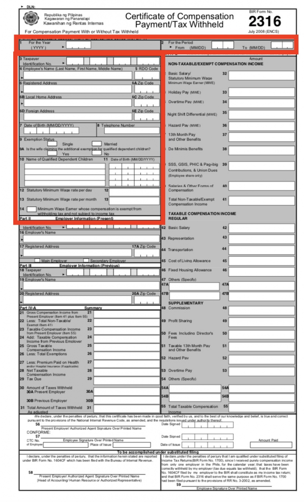 Ultimate Guide On How To Fill Out BIR Form 2316 FullSuite