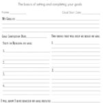 4 Free SMART Goal Setting Worksheets And Templates Goals Worksheet