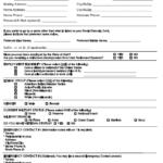 Utah Personal Information Form Download Printable PDF Templateroller