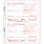 ComplyRight W 2 Tax Forms Employee Copy A B C And 2 Employer Copy 1