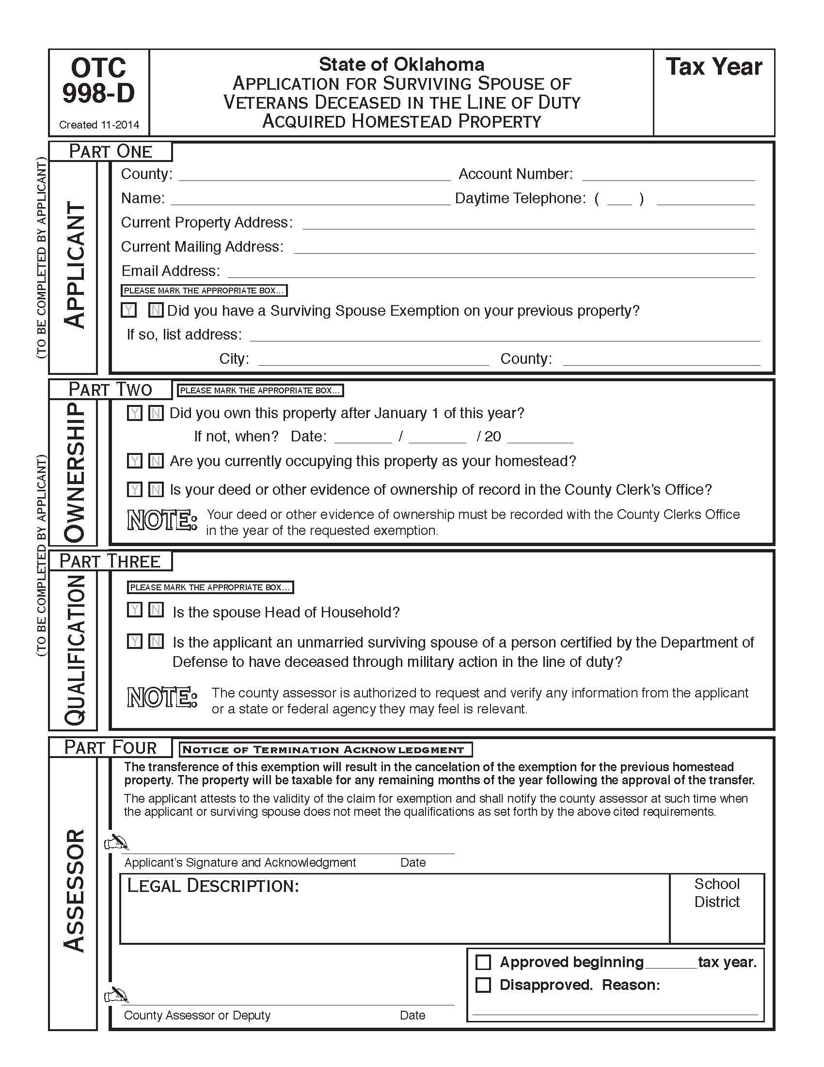 Property Tax Exemption Application Form PRFRTY Property Tax Exemption Application Form PRFRTY