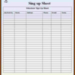 Sign Up Form Template Word New Sample Sign Up Sheet Sign In Sheet